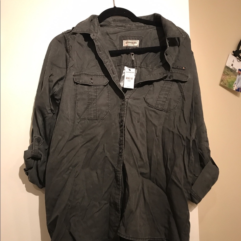 Express Shirt black/gray